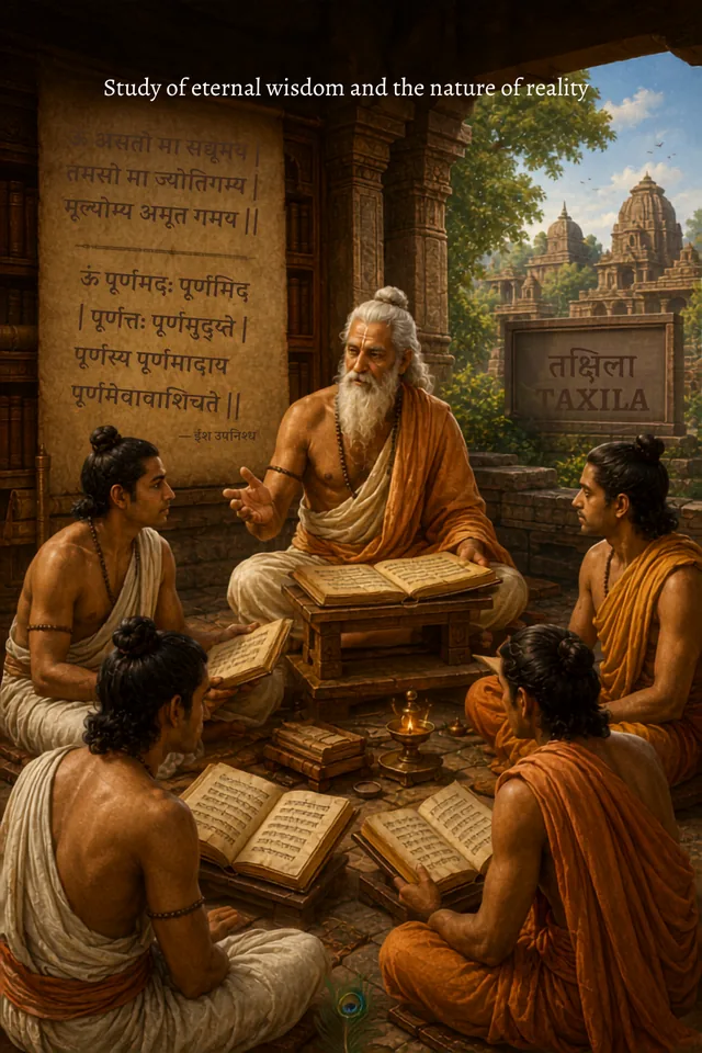 Illustration for Vedas & Upanishads